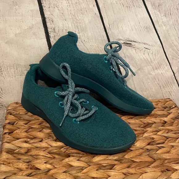 allbirds Shoes - Allbirds Teal wool sneakers